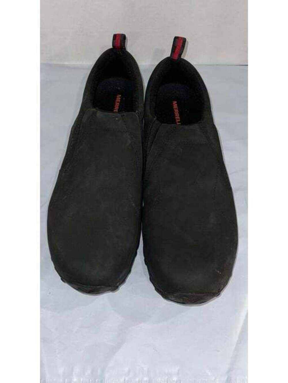Merrell JUNGLE MOC NUBUCK Men’s Black Performance Shoe Size 15
